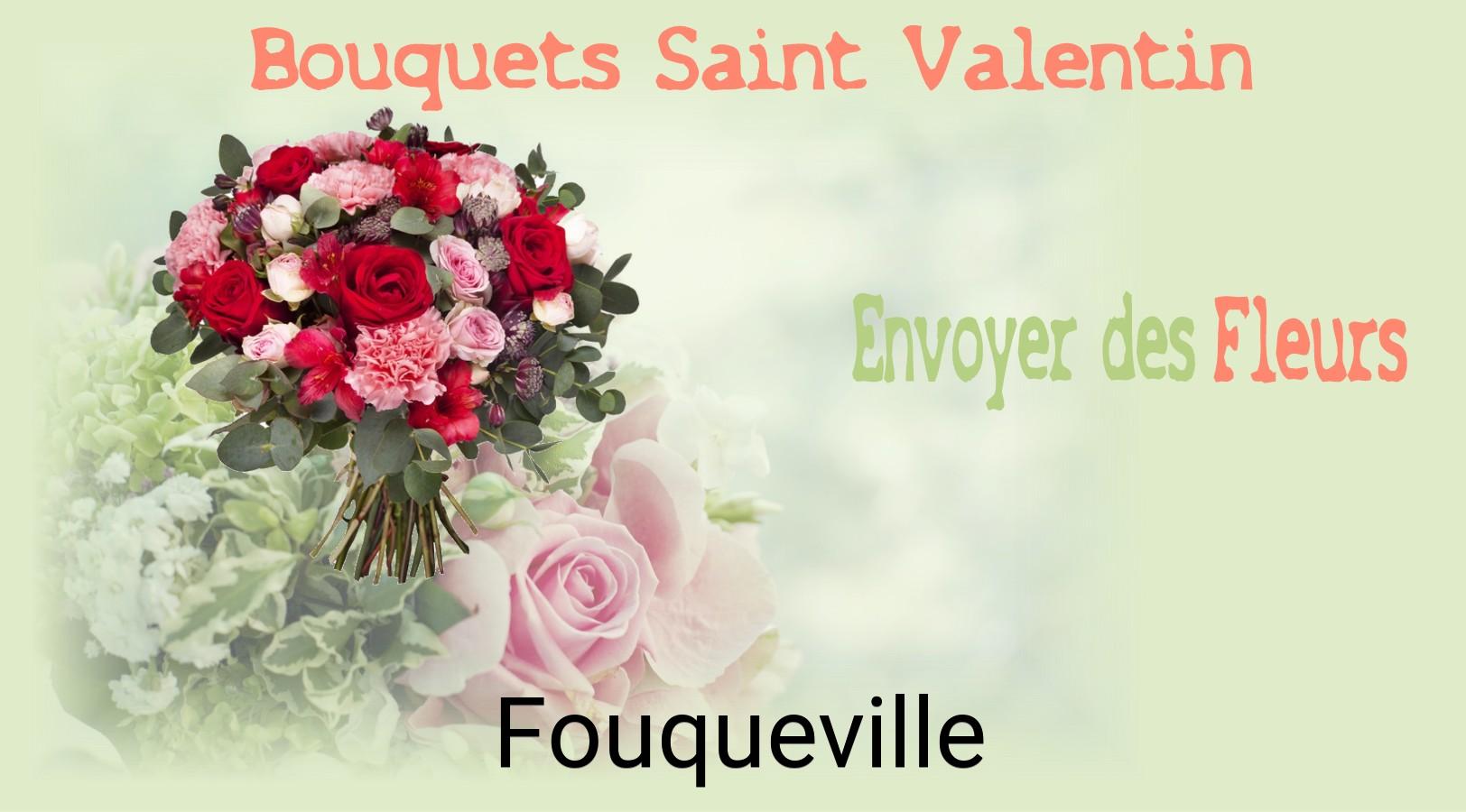 Roses de Saint-Valentin livrées à Fouqueville